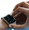 Illustration of a Wearable device (watch type)