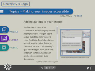 colour wireframe font resized