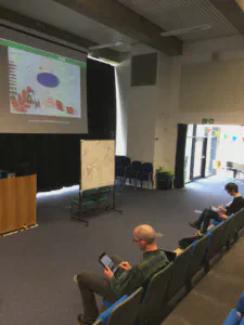 Live drawing with an iPad Pro