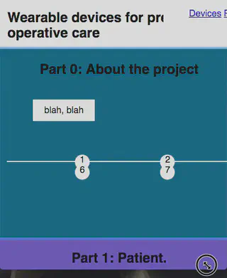 Image showing the mockup on a phone sized screen